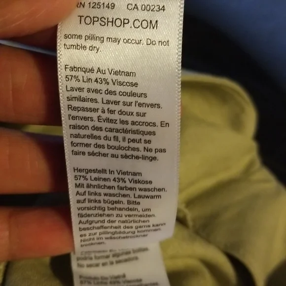 NWT Topshop Waist Tie Ruffle Tiered Mini Skirt - Picture 6 of 6